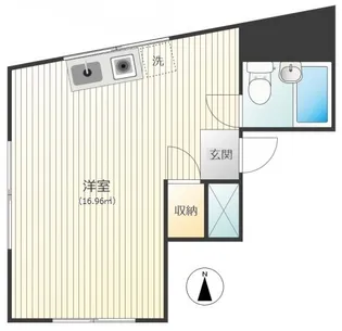東京都文京区本郷5【マンション】の間取り