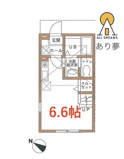 ヒラルダ【1階】の間取り