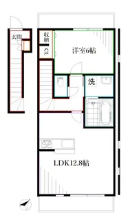 Sweet HomeII【2階】の間取り