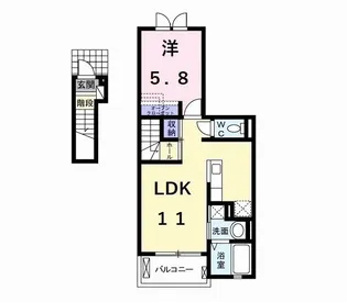 Faltura A【2階】の間取り