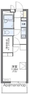 レオパレスコンフォートマック【1階】の間取り
