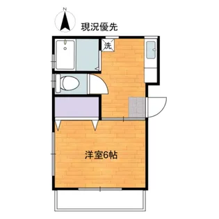 信濃第一ビル【2階】の間取り