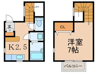 リバ-フィ-ルドIIの間取り