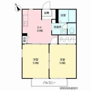 セフィラヒロセ【2階】の間取り