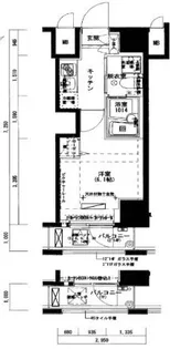 ハーモニーレジデンス山手大塚#002【4階】の間取り