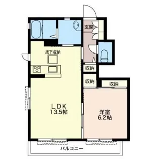 パーチェグロッソ【1階】の間取り