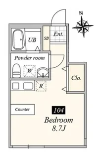 Historia春日町【1階】の間取り