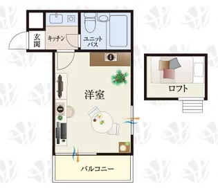 b’CASA千葉検見川IIre-born【1階】の間取り