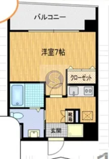 WillDo九条南【6階】の間取り