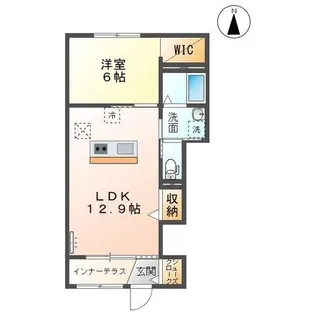 フォンテ【1階】の間取り