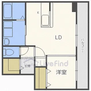 カレラ 福住 2nd【2階】の間取り