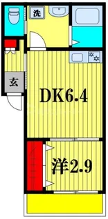 Mark Duo 三郷【2階】の間取り