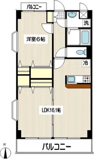 ヴァンヴェール【3階】の間取り