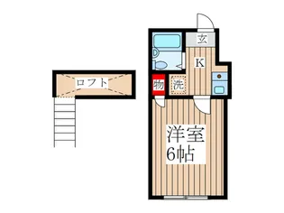 五十鈴坂弐番館【1階】の間取り