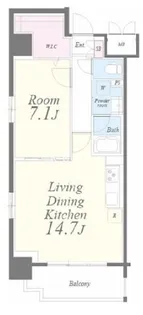 TERA HAUS【6階】の間取り