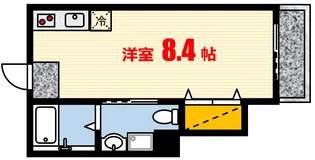 尾長東アパートD棟【1階】の間取り