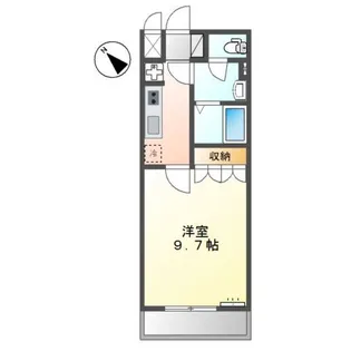 エスポアール【2階】の間取り