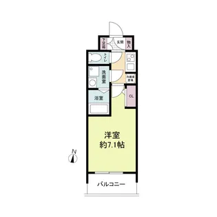 オーキッドレジデンス新大阪【5階】の間取り