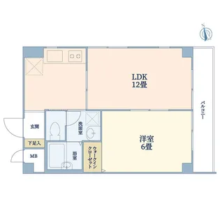 マノワール自由が丘【2階】の間取り