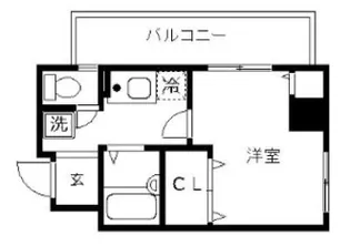 プレール九段【8階】の間取り