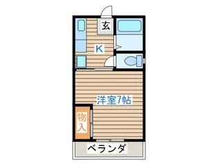 メゾンコンノ【2階】の間取り