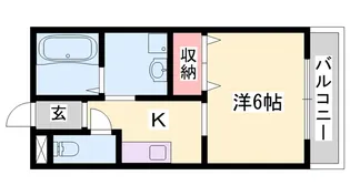 サンシャイン大塚【1階】の間取り