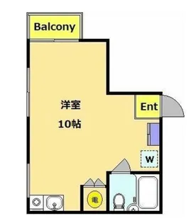 サンズ井戸田【2階】の間取り