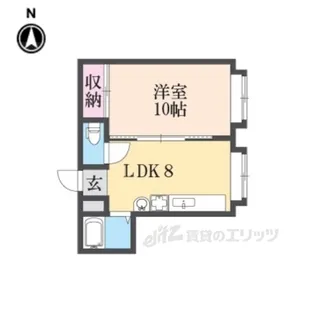 グレースコート【2階】の間取り