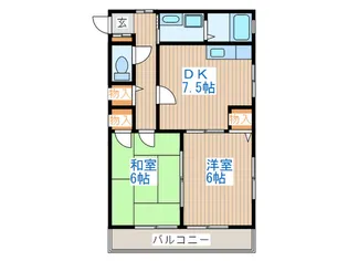サプリ-ム【1階】の間取り