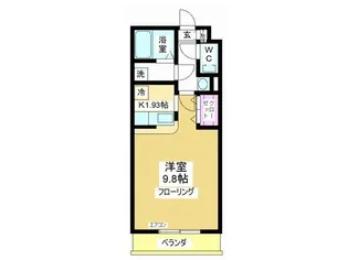 コンペッティ【2階】の間取り