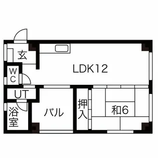 ラカーシュ向ヶ丘【3階】の間取り