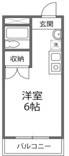 ラフォルテ生田【1階】の間取り