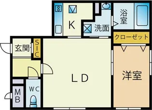 AMISTA【2階】の間取り