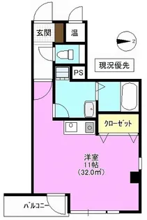 CIEL BLEU【3階】の間取り