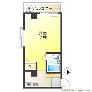 倉林マンション【3階】の間取り