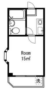シャングリラ竹ノ塚【3階】の間取り