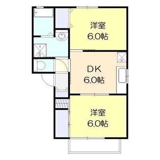 メープルフォレスト A棟【1階】の間取り