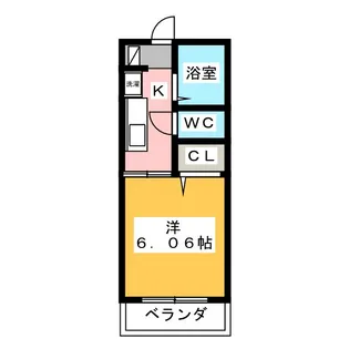 ウイングコートI【2階】の間取り