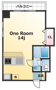 I’sフラット【2階】の間取り