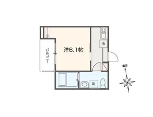 Fiorito六実【1階】の間取り