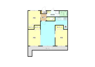 第2つつみビル【7階】の間取り