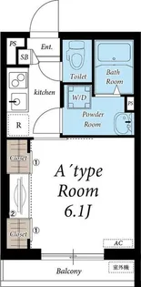 リブリ・テラ たかの台【3階】の間取り