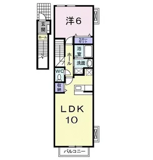 フジII【2階】の間取り