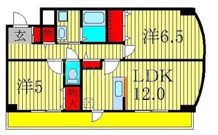 フィオーレ【3階】の間取り