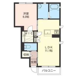ティンカーベル【1階】の間取り