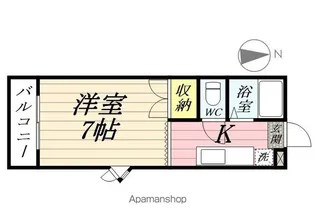第3磯部コーポA【3階】の間取り