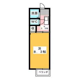 EMPRESS21【1階】の間取り
