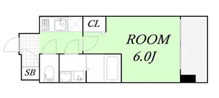エスリード新大阪グランゲートサウス【10階】の間取り