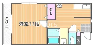 カーサ大薮【2階】の間取り