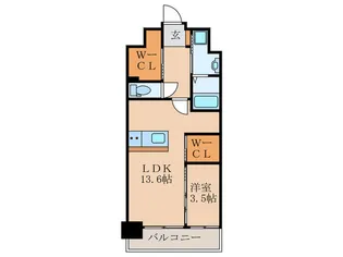 仮)シュライン三ヶ森プレミアムレジデンス【2階】の間取り